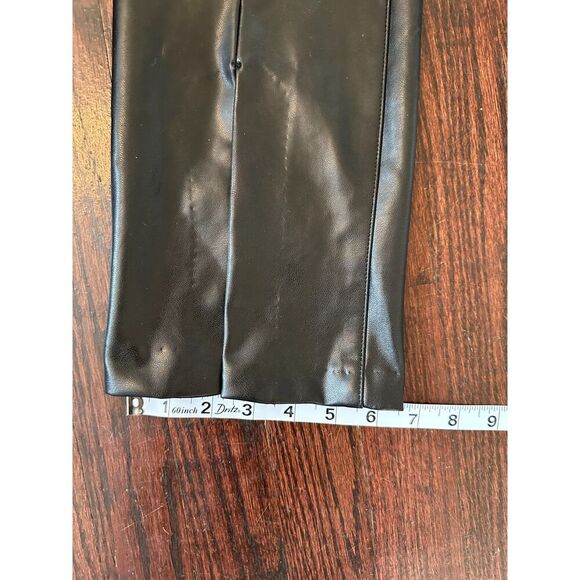 Abercrombie & Fitch Skinny Ultra High Rise Pants Leather Curve Love Size 8L - Picture 13 of 13